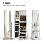 Espelho Porta Jóias Giratório - 🔥Ultimas Unidades em Promoção🔥